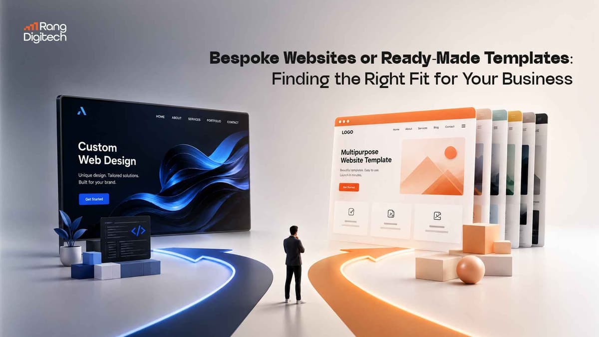 Bespoke Websites or Ready-Made Templates: Finding the Right Fit for Your Business